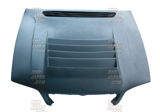 D-Max D1 Spec Bonnet Cooling Hood Black Carbon Fiber - JZX100
